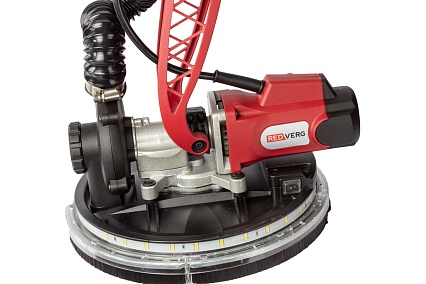Шлифовальная машина для стен и потолков Redverg RD-WS900 6687319