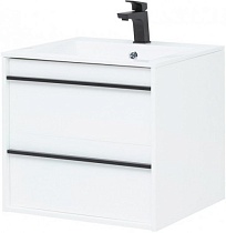 Мебель для ванной Aquanet Lino 60 см белый матовый