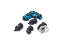 Аккумуляторный шуруповерт с набором бит и аксессуаров WMC TOOLS 36 предметов, в кейсе 48163 1036