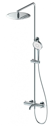 Душевая стойка Wonzon&Woghand Stick WW-88739017-CR хром