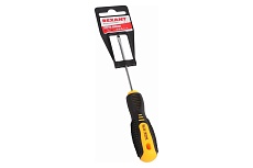 Шлицевая отвертка Rexant SL 3х75 мм, двухкомпонентная рукоятка 12-4721