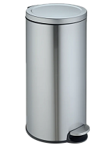 Ведро WeltWasser WW LORA MT 30L матовая сталь 10000013390