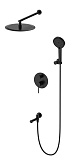Душевой набор Wonzon&Woghand Stick WW-88939017-MB черный матовый