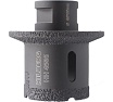 Коронка-фреза алмазная по плитке Hilberg 45-65 мм Super Hard М14 HH4565