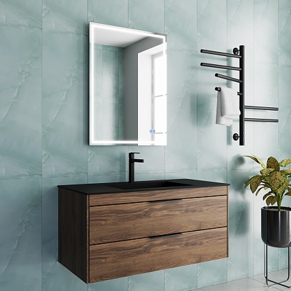 Мебель для ванной Vincea Chiara 2D 100 см C.Oak