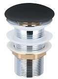 Донный клапан Vincea DBS-316MB без перелива, черный матовый