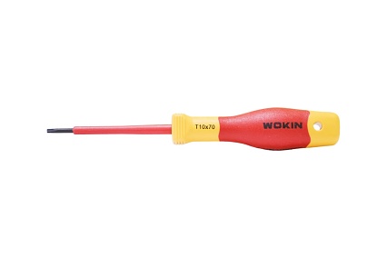 Диэлектрическая отвертка Wokin Torx T10x70 мм 1352872