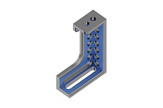 Упорный угол (200 мм; правый; литье) ВТМ o16-032