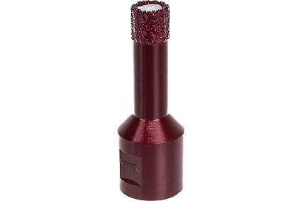 Коронка алмазная вакуумная по камню D12-10W-35L-M14 (12х35 мм; М14) Messer 06-35-012