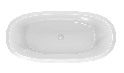 Акриловая ванна Cezares Lux CZR-LUX-CENTRAL-170-82-58 170x82 см белый глянцевый