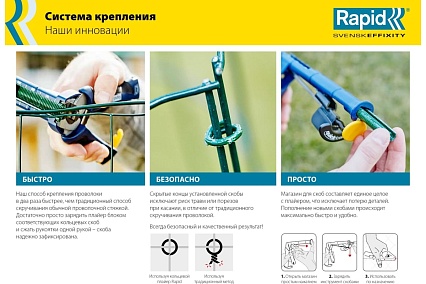 Кольцевой плайер для крепления проволоки Rapid R:Plier FP222 C Fence 23468100