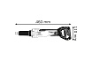 Аккумуляторная прямая шлифмашина Bosch GGS 18V-23 PLC 0601229200