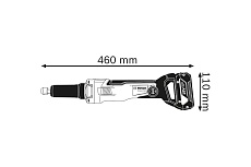 Аккумуляторная прямая шлифмашина Bosch GGS 18V-23 PLC 0601229200