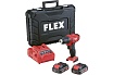 Двухскоростной аккумуляторный шуруповерт Flex DD 2G 10.8-LDBC/2.5 516155