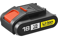 Аккумулятор М1 18 В, Li-Ion, 1.5 Ач Зубр АКБ-18-Ли 15М1