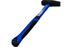 Слесарный молоток Vertextools 600 г, фибергласовая обрезиненная рукоятка 10-20-600