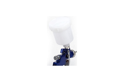 Пневматический краскопульт Intertool MINI, форсунка 0.8 мм, бачок 125 мл, PT-0101