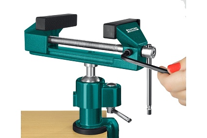 Шарнирно-поворотные тиски Kraftool Precision 75 мм 32711-75