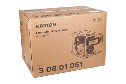 Бензиновый генератор Кратон GG-2800L 3 08 01 051