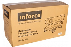 Дизельная тепловая пушка прямого нагрева Inforce DHG 20 D