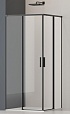 Душевой уголок Vincea Soft 2 VSS-3SO2800CLB 80x80 черный, прозрачное