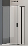Душевой уголок Vincea Soft 2 VSS-3SO2800CLB 80x80 черный, прозрачное