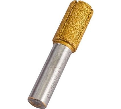 Фреза алмазная пазовая прямая по камню 16х30 мм, хв-к 12 мм Strong СТФ-99011202