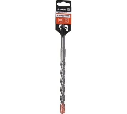 Бур 4-х гранный Ермак SDS-plus 14x150/210 мм 654-178