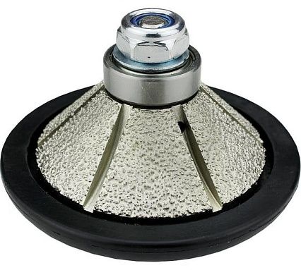 Фреза алмазная профильная 65 мм, Е-20, М14, с ограничителем Diamond Industrial DIDFRALM20E