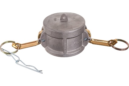Камлок соединение типа DC (2"; заглушка для ниппеля; алюминий) TITAN LOCK TL200DCAL