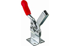 Прижим WOODWORK с высокой базой и горизонтальной ручкой, усилие 90кг. GH-201-BHB
