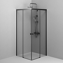 Душевой уголок Am.Pm X-Joy W94G-403-9090-BТ1К 90x90 прозрачный, черный матовый