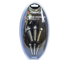 Набор зенкеров (6 шт; 6.3/8.3/10.4/12.4/16.5/20.5 мм) в блистере Forsage 49034 F-44729