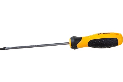 Шлицевая отвертка SITOMO SL 4х100, 180 мм, CrV SIT 856483