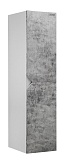 Шкаф пенал Grossman Инлайн 35 см белый/бетон