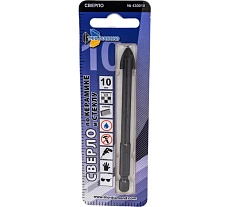 Сверло по керамике и стеклу 10 мм TRIO-DIAMOND 430010