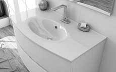 Мебель для ванной Cezares Dalila 100 см Grigio lucido