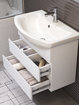 Мебель для ванной Vigo Wing 60 см подвесная, 2 ящика, белый