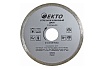 Диск алмазный отрезной сплошной (180х2.4х22.2 мм) EКТО CD-001-180-024