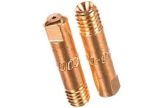 Наконечник контактный ECU 10 шт, M6x25 мм, 0.8 мм Fubag FB.CTM6.25-08_old