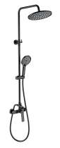 Душевая стойка Wonzon&Woghand WW-B3200-MB черный матовый