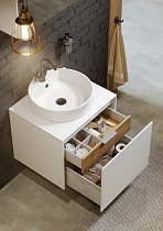 Мебель для ванной Aqwella 5 stars Mobi 60 см корпус белый
