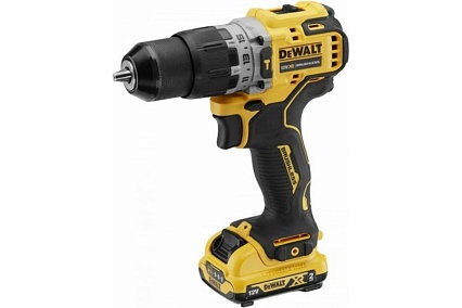Бесщеточная ударная дрель-шуруповерт DeWalt 12 В XR DCD706D2-QW