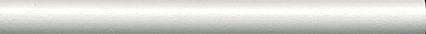 Бордюр Карандаш Kerama Marazzi Диагональ белый обрезной 2х25 см, PFB007R