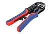 Пресс-клещи для штекеров RJ 45 Knipex 3-в-1, кол-во гнёзд: 1, 8-пин 8P8C, резка и зачистка кабеля, 190 мм KN-975113
