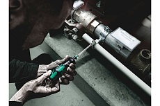 Ручка-держатель WERA 826 T Kraftform Turbo быстрозажимной патрон Rapidaptor, 1/4 x 146 мм WE-057480
