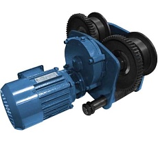 Приводная тележка для электрической канатной тали GEARSEN CD 1 т х 6-9 м GCDTD 106090