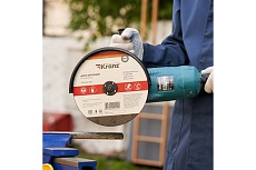 Диск отрезной по металлу 230x2.5x22.23 мм Kranz KR-90-0945