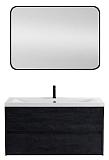Мебель для ванной Art&Max Family-M 100 см, 2 ящика, Hard Coal