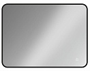 Зеркало Vincea VLM-3VC120B 120x80 см, сенсорный выключатель и диммер, черный